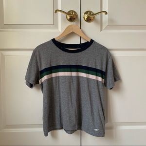 Hollister short sleeve gray tee vintage